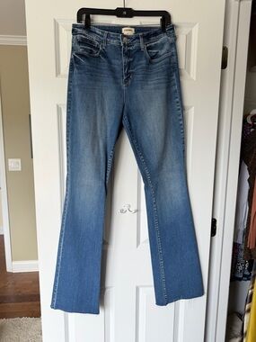 L'AGENCE Medium Blue Flare Jeans